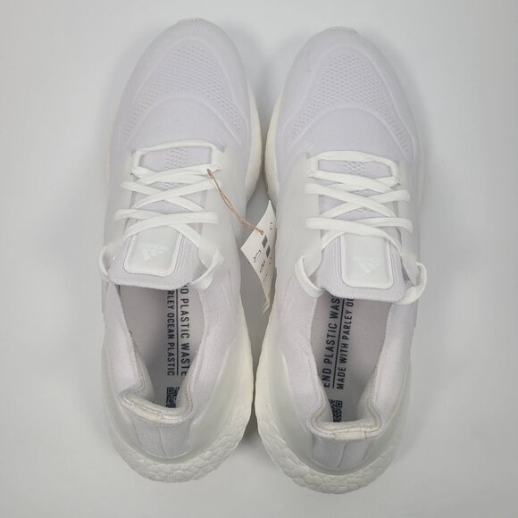 Adidas Ultraboost 22 Triple White Women's Running Shoes GX5590 US Size 10 NWT - Picture 5 of 9
